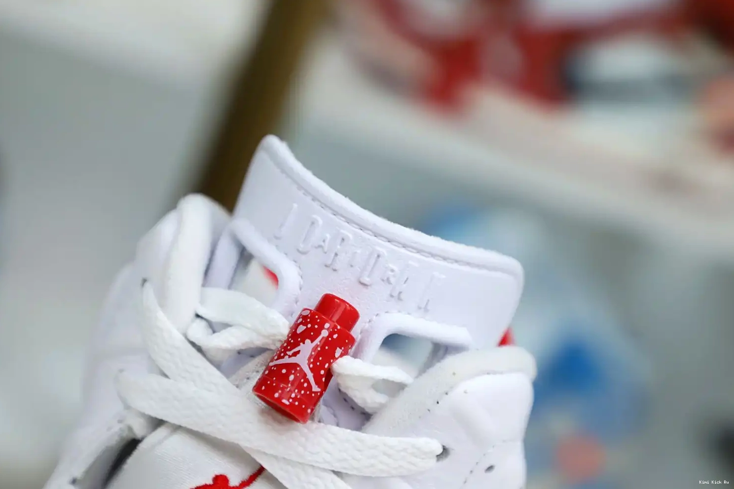 JORDAN 6 OREO AIR RED Kimikick 0718